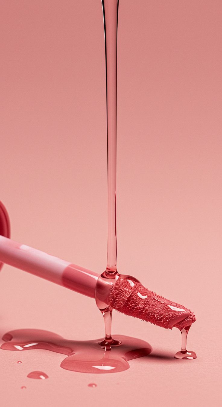 High-Shine Lip Gloss Aesthetic _ Glossy Makeup Inspiration